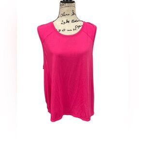 Athletic Works Pink Sleeveless Workout Tank top Size XXL